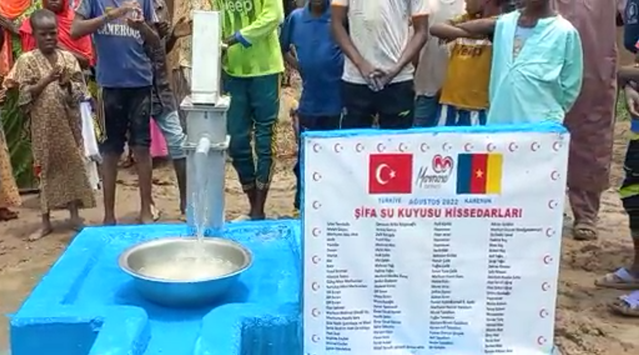 ŞİFA SU KUYUMUZUN AÇILIŞINI GERÇEKLEŞTİRDİK.